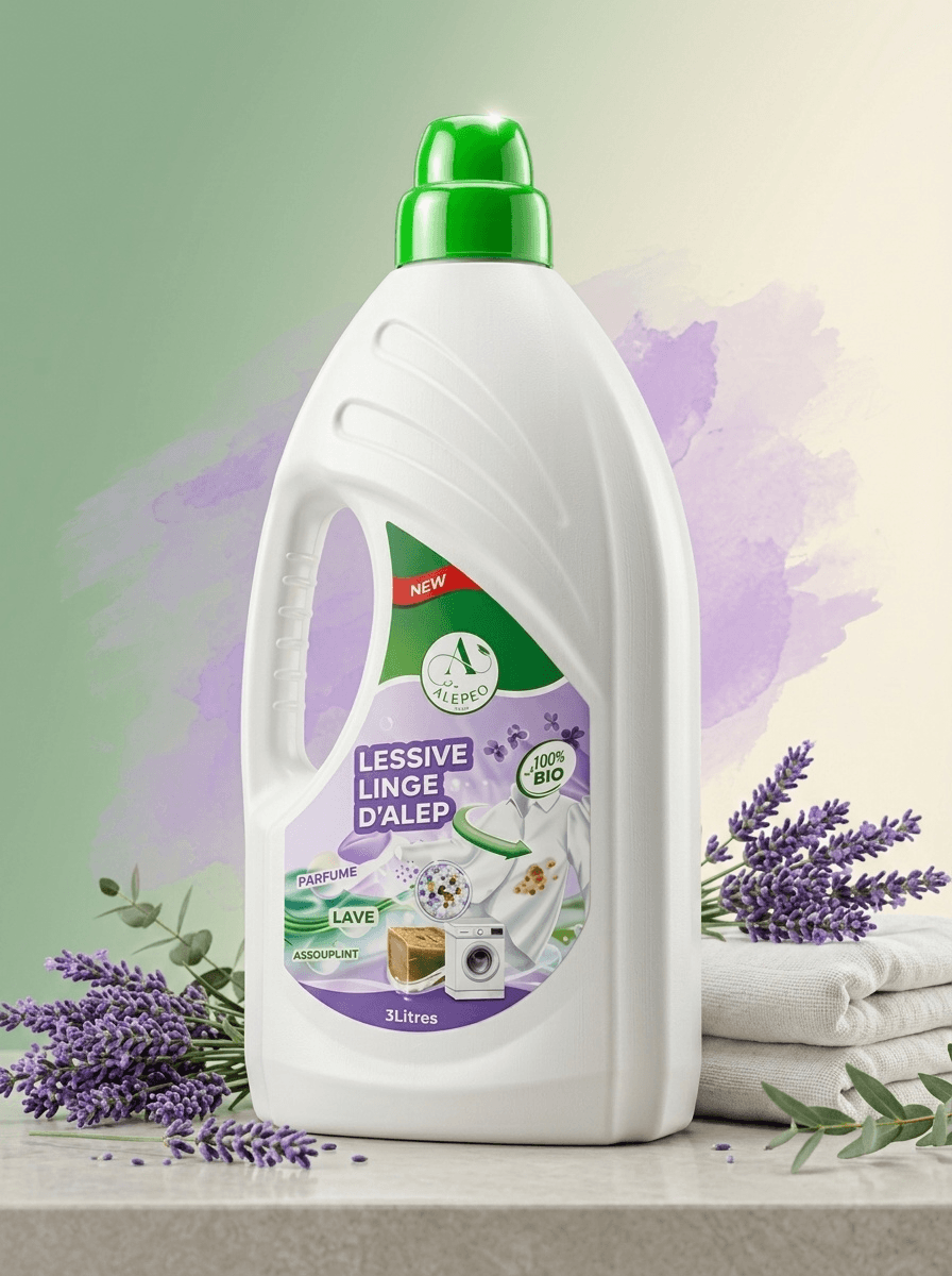 Lessive naturelle d’Alep – 3 L