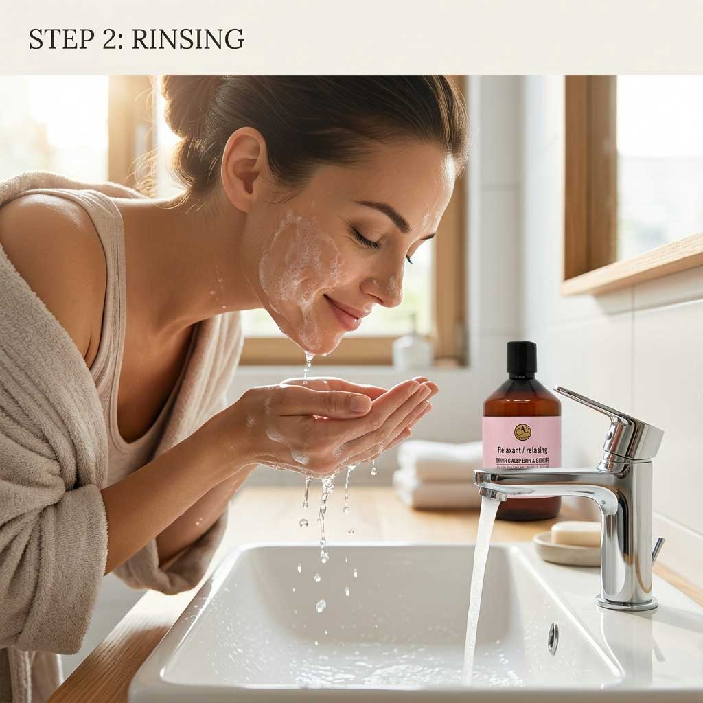 Savon d'Alep Bain et Douche Rose de Damas