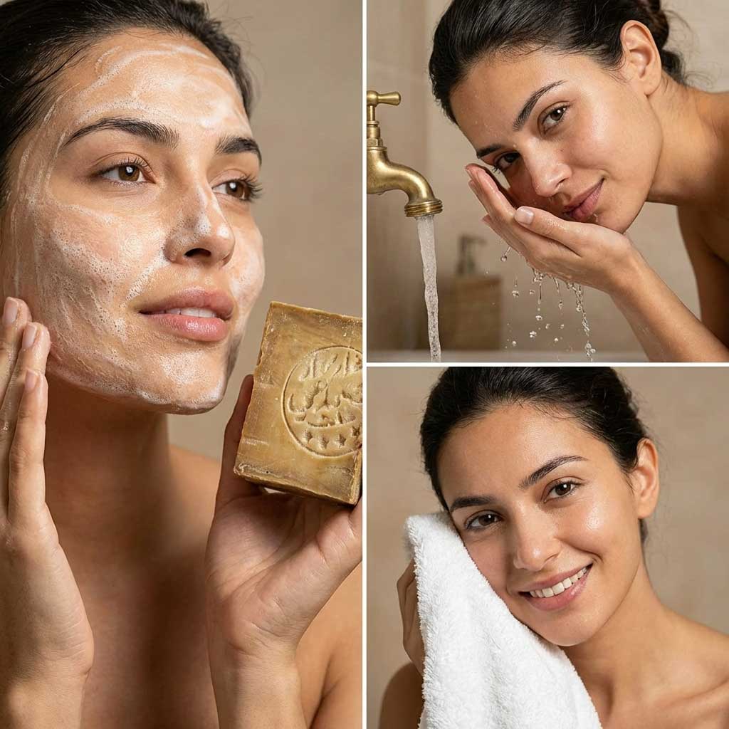 Le Quotidien (Savon d'Alep 20% BIO - Soin Luxueux pour Peau Sensible)