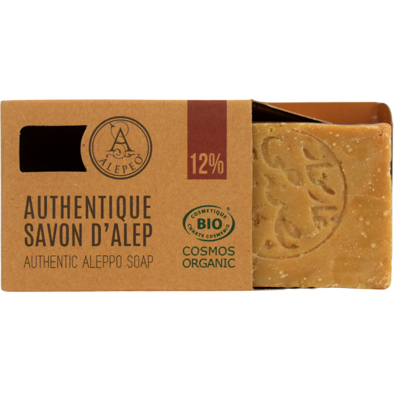 L’Équilibre  (Savon Alepeo 12% BIO - Hydratant & Apaisant)