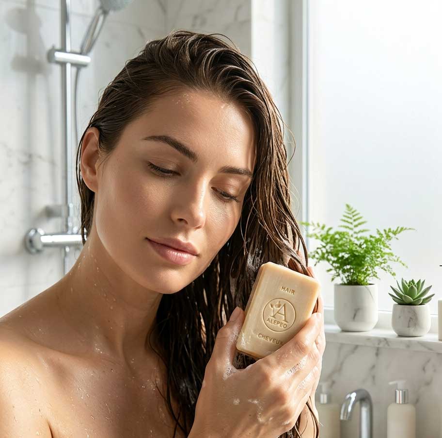 Shampoing solide pour cheveux normaux